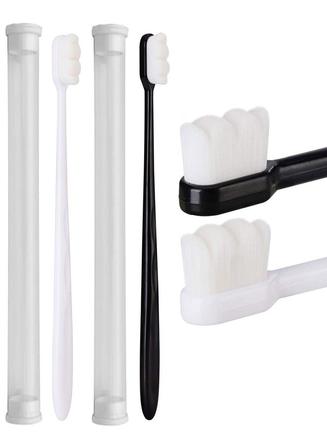 Redvant Toothbrush for Sensitive Gums, Micro Fur Manual Toothbrush with 20000 Soft Floss Bristle for Men, Women, Elderly, Braces and Gum Recessions, Protect Fragile Gums (2) - Image 1